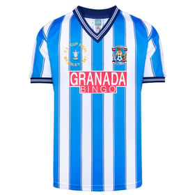 Kinder Coventry City 1987 FA Cup Finale Retro Trikot