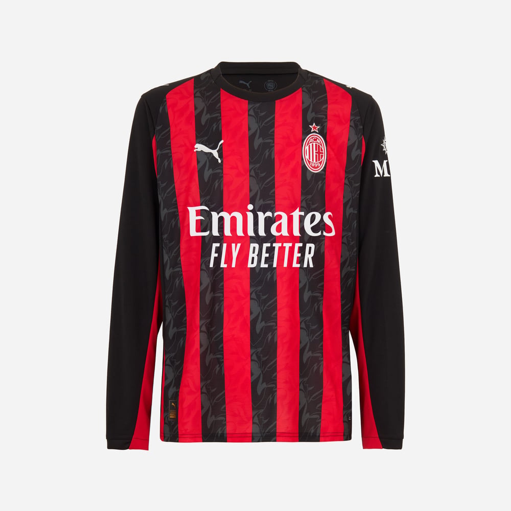 Herren Milan 2025/26 Heimtrikot Langarm