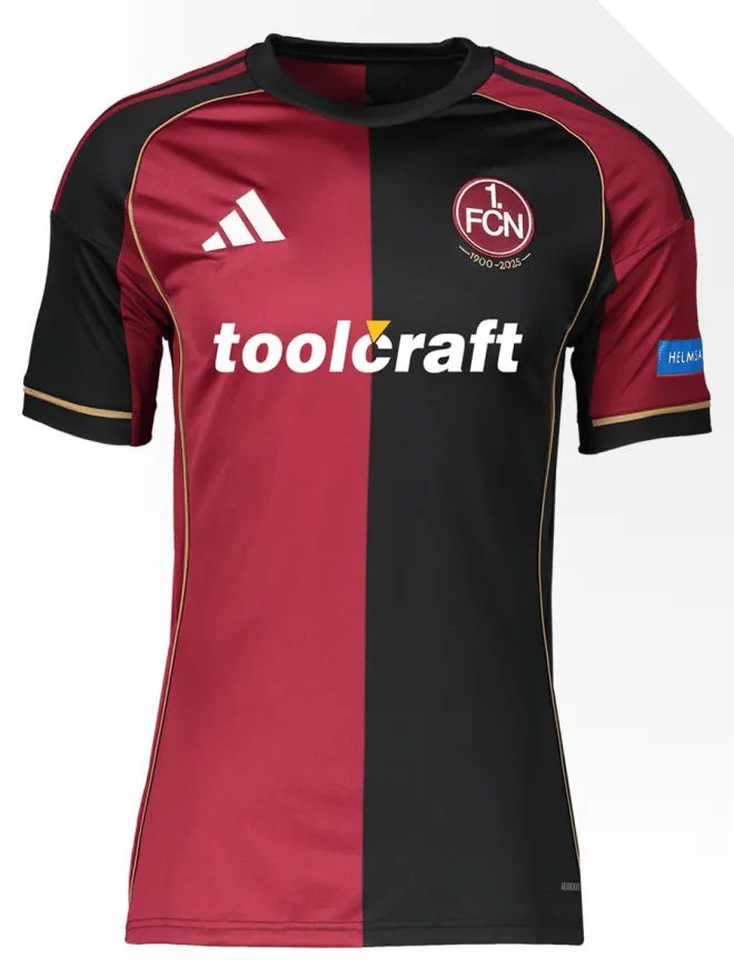 Herren 1. FC Nürnberg 2025/26 Heimtrikot