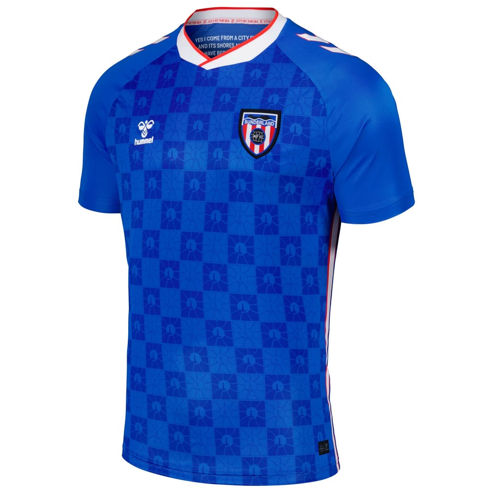 Herren Sunderland 2025/26 Auswärts Trikot ohne Sponsor