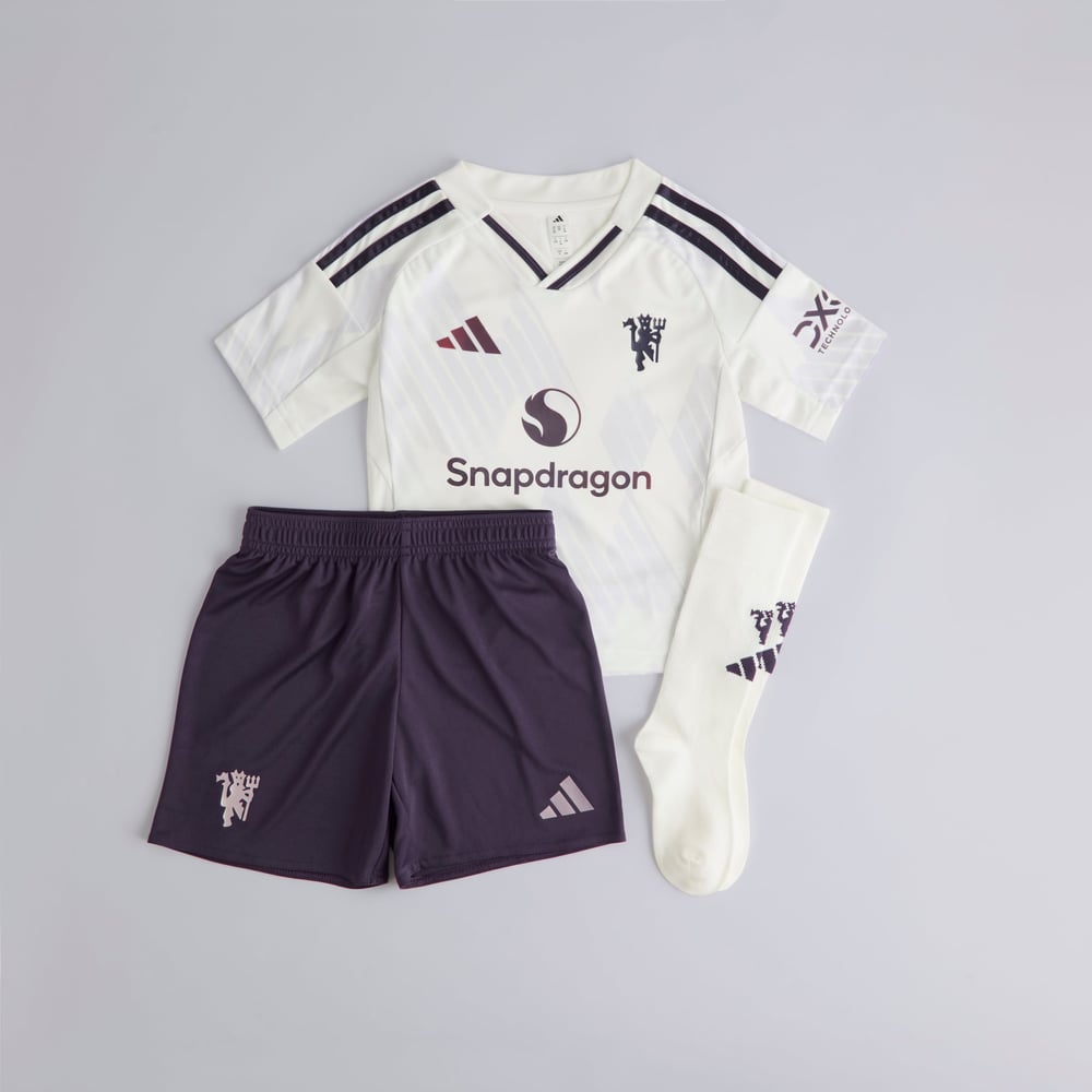 Kinder-Set Manchester United Auswärts 2025/26