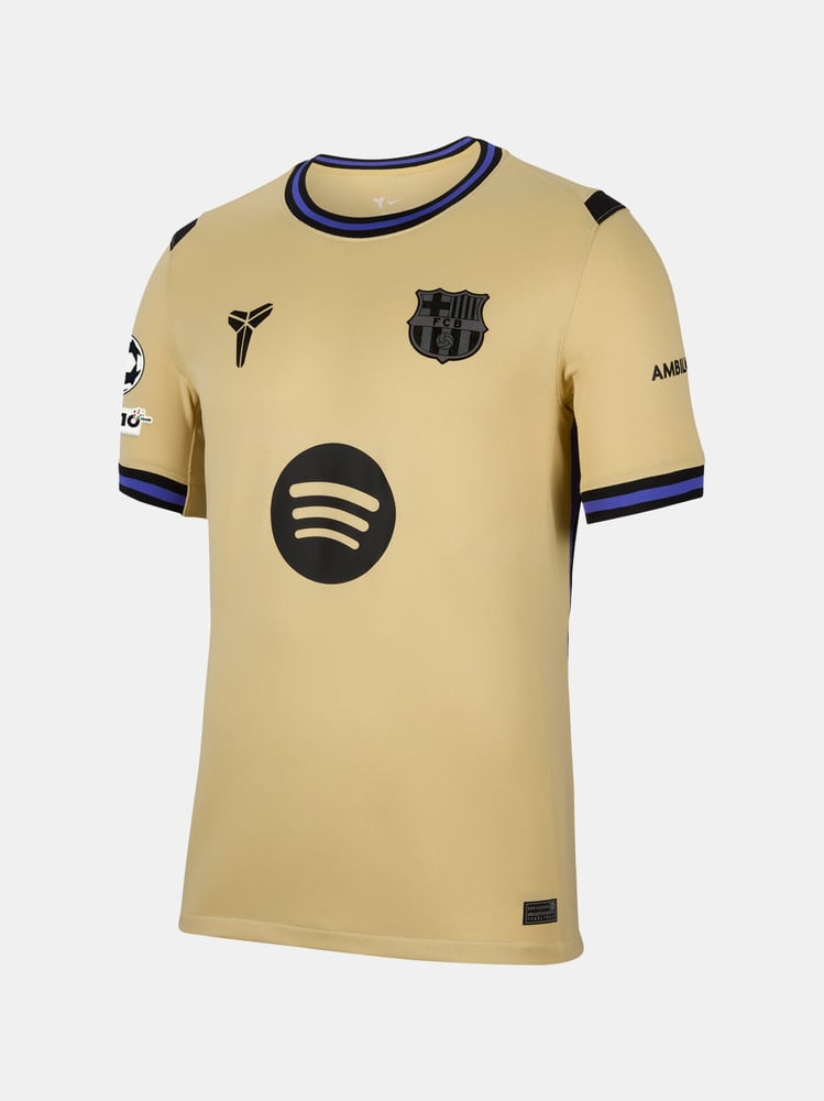 Herren FC Barcelona 2025/26 Auswärtstrikot UCL