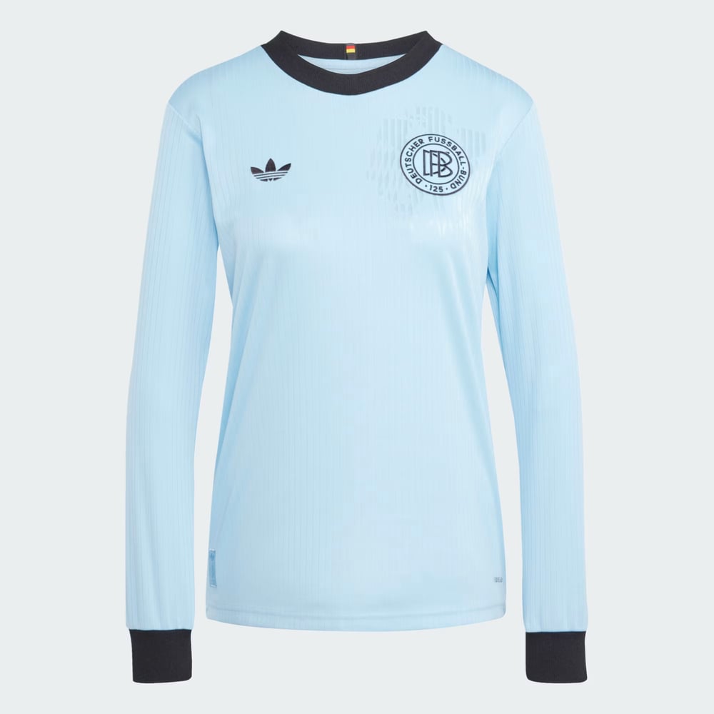 Herren Deutschland 125-Jahre Jubiläum Langarmshirt - Blau