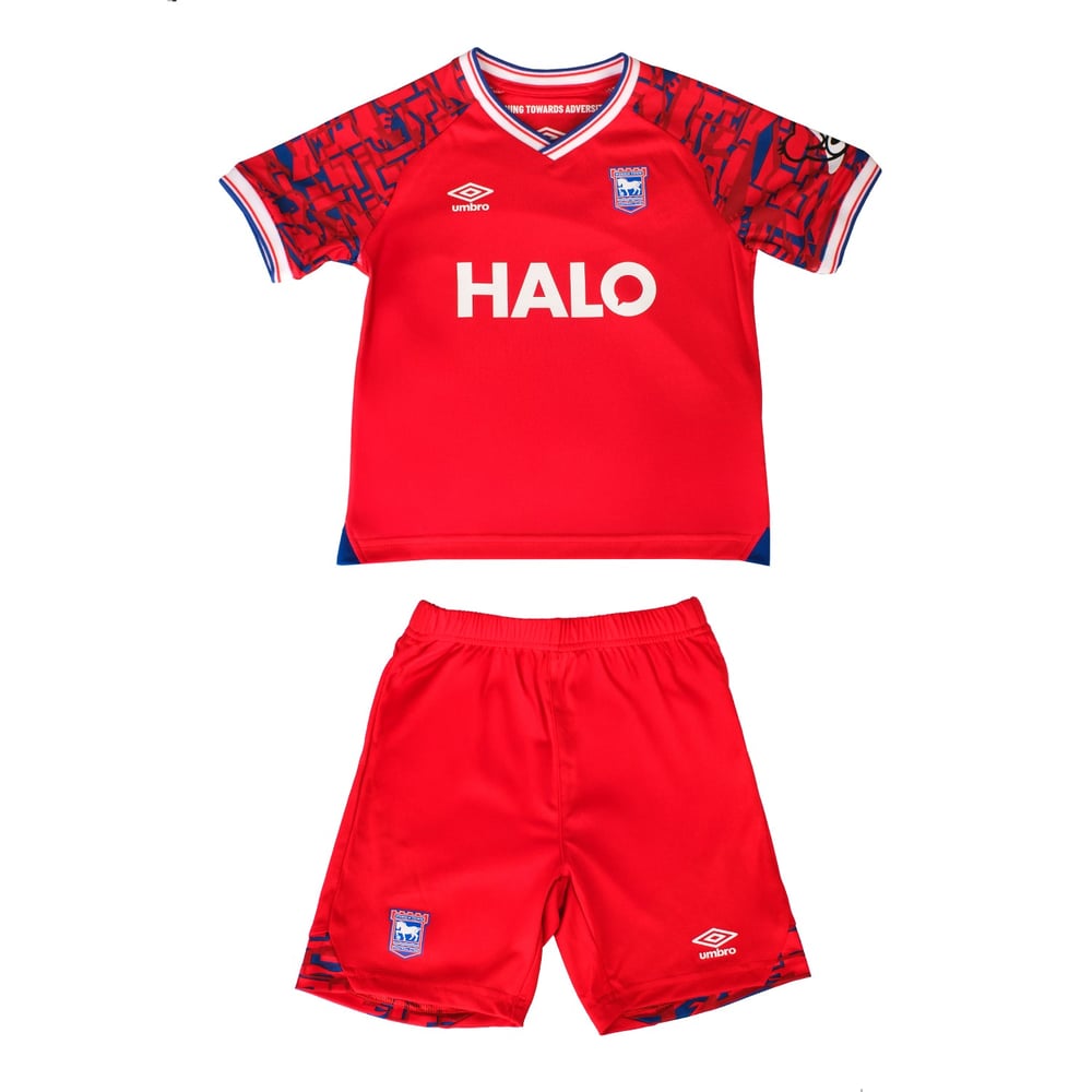 Kinder Ipswich Town 2025/26 Auswärtskit