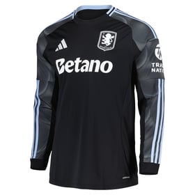 Damen Aston Villa 2025/26 Auswärts Langarmtrikot