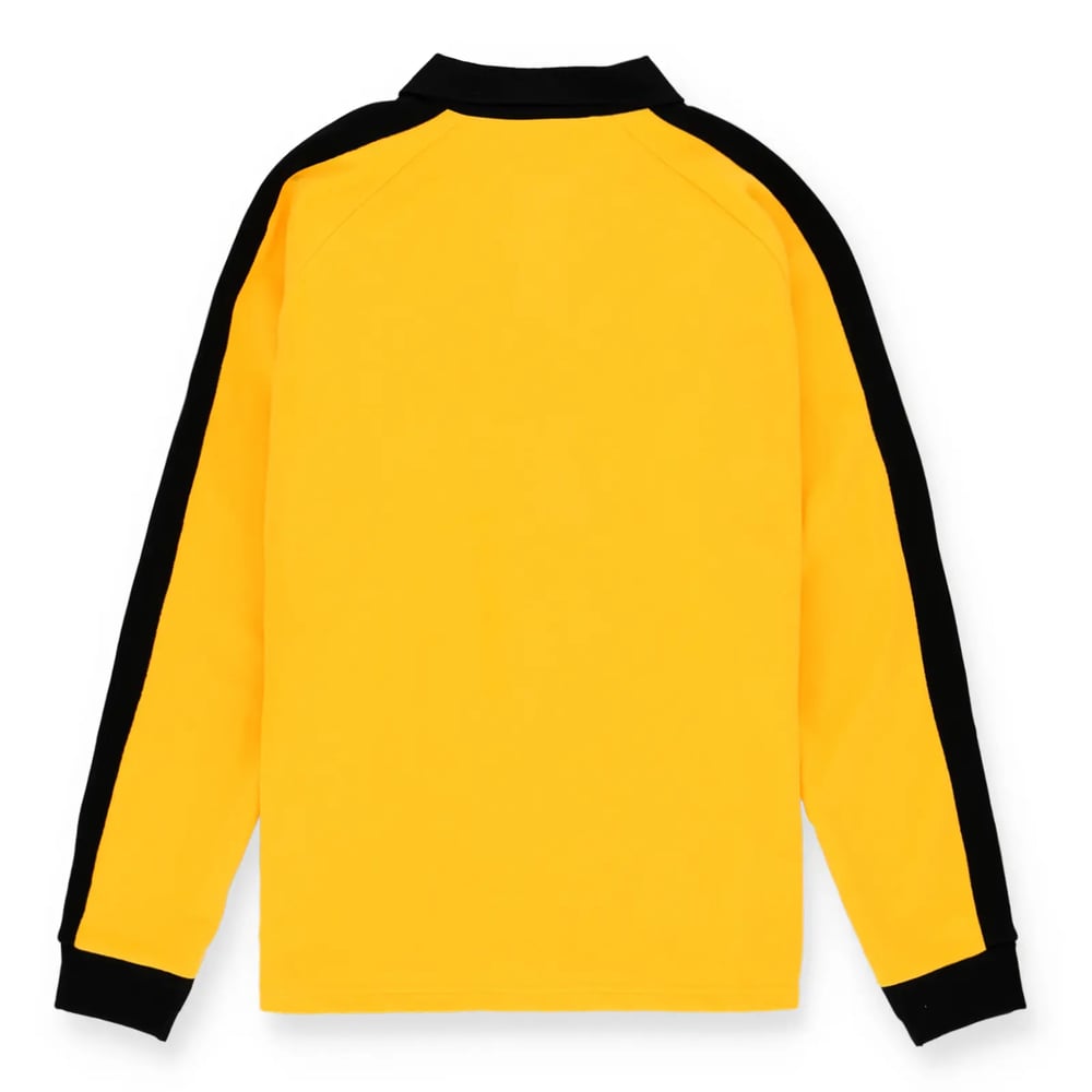 Kinder BVB Borussia Dortmund Retro-Langarmtrikot der 70er Jahre