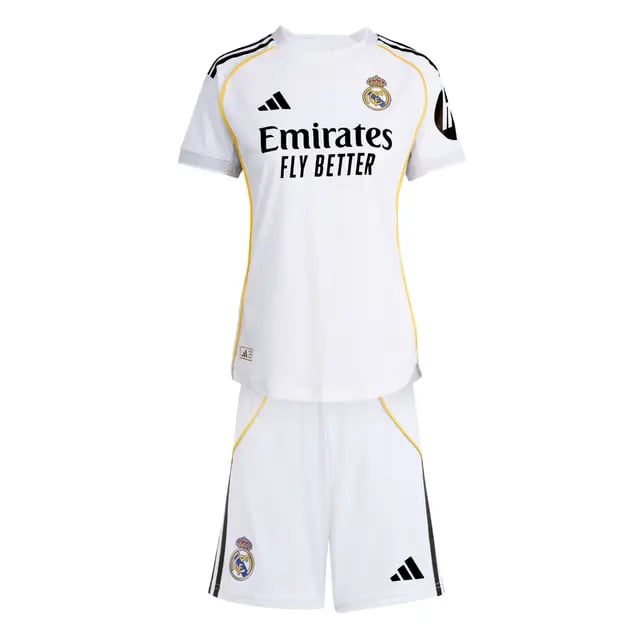 Real Madrid 2025/26 Heimset Kinder