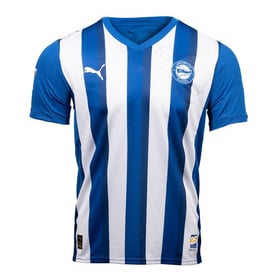 Kinder Alavés 2025/26 Heimtrikot Ohne Sponsor