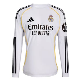 Real Madrid 2025/26 Heimtrikot Langarm Herren