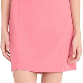 Women's Women's Sleeveless Linen Rayon Mini Dress - Slim Sheath Design - Wedding Guest and Cocktail Dress