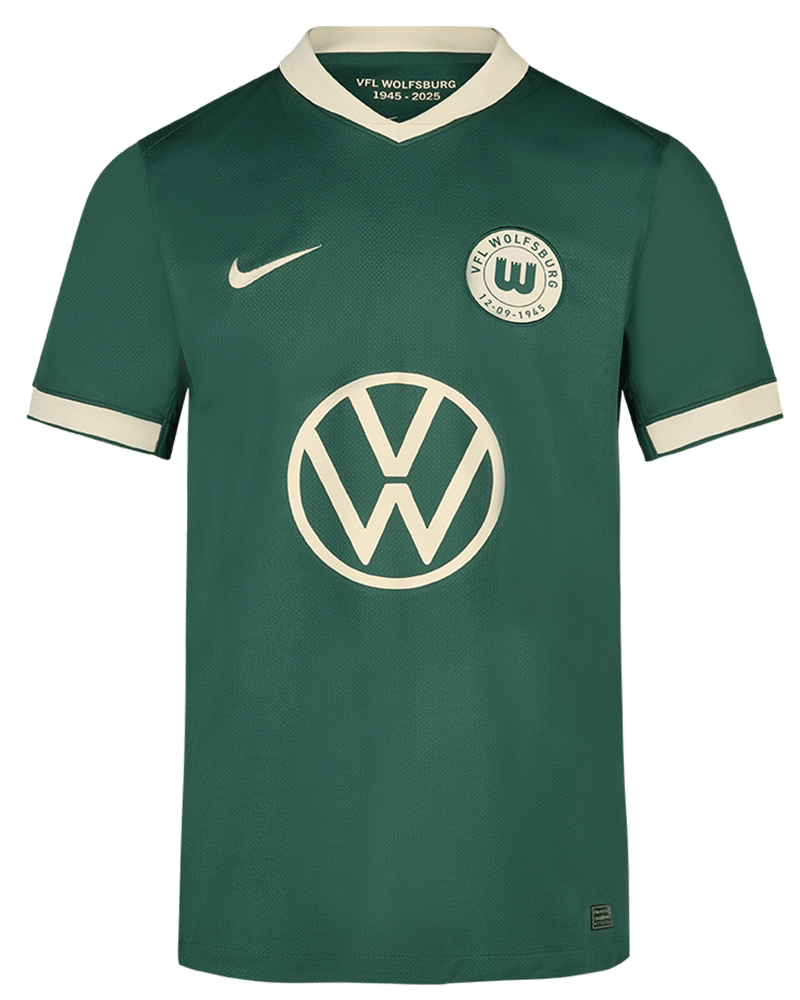 Herren VfL Wolfsburg 2025/26 80. Jubiläumstrikot