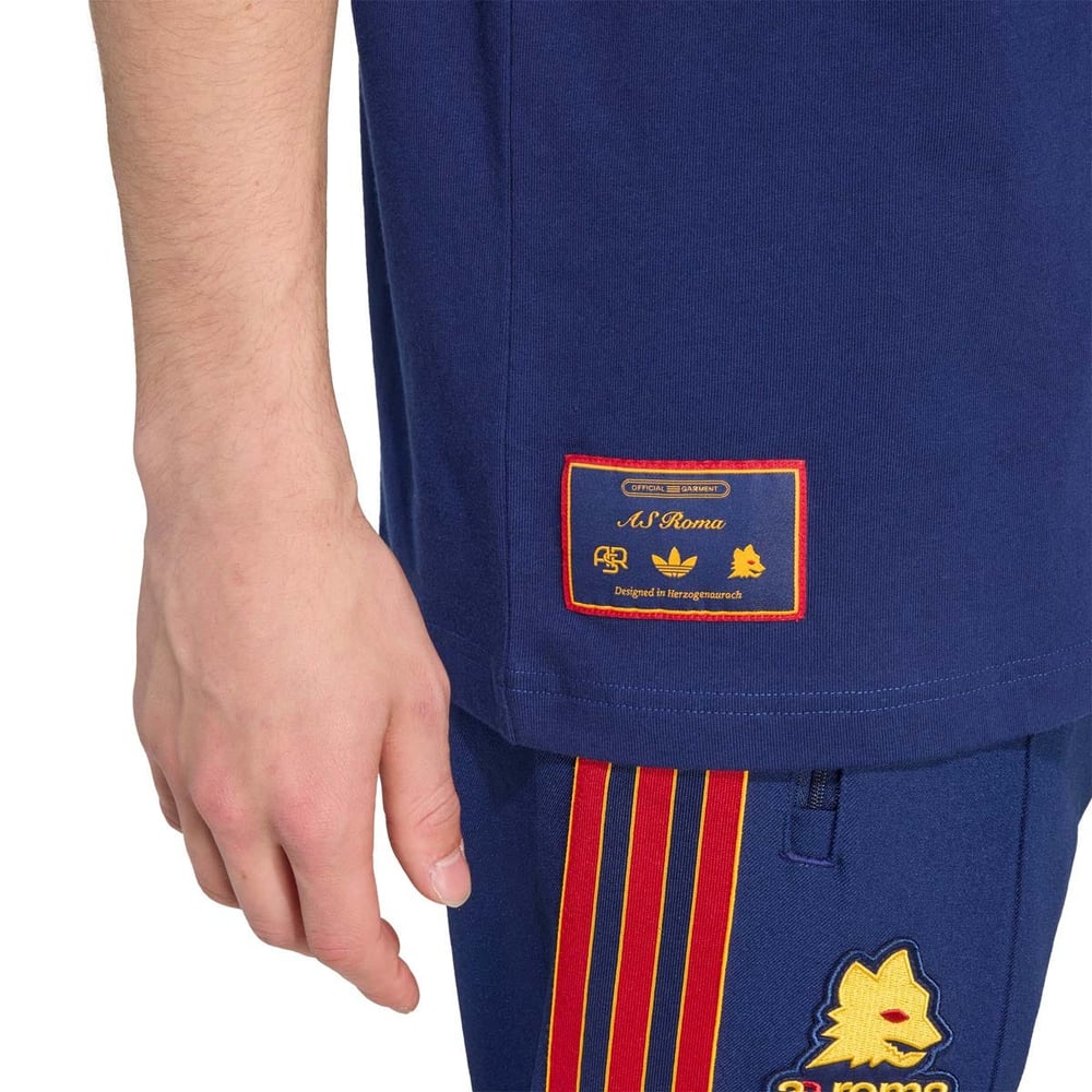 Kid's Roma 2025/26 Third Terrace Icons Shirt - Blue