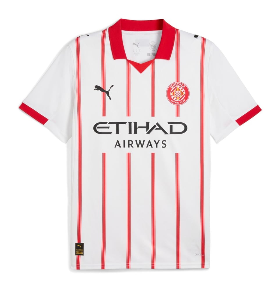 Kinder Girona FC 2025/26 Heimtrikot