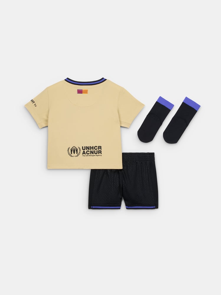 Kinder FC Barcelona 2025/26 Auswärtsset