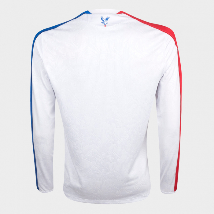Herren Crystal Palace 2025/26 Drittes Langarm Adler Weißes Trikot