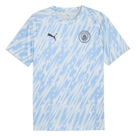Herren Manchester City 2025/26 Drittes Aufwärmtrikot - Blau