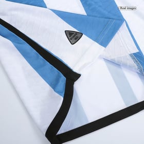Argentinien Champions Spielerversion Heimtrikot Weltmeisterschaft 2022 - 3 Stars