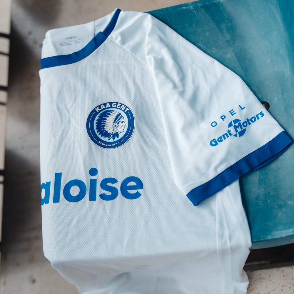 Kinder KAA Gent 2025/26 Auswärtstrikot