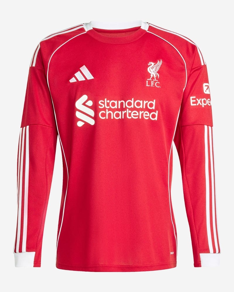 Herren Liverpool 2025/26 Heimtrikot Langarm