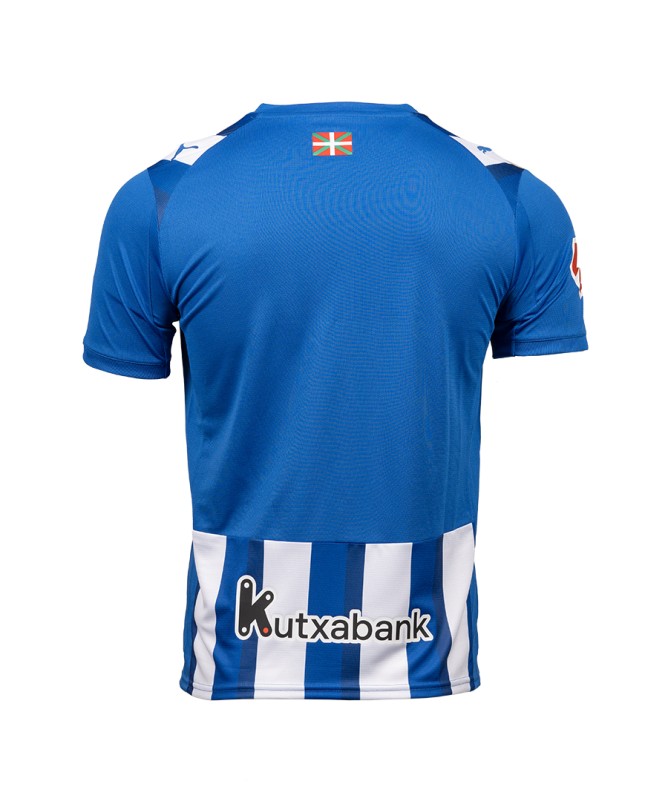 Kinder Alavés 2025/26 Heimtrikot Ohne Sponsor