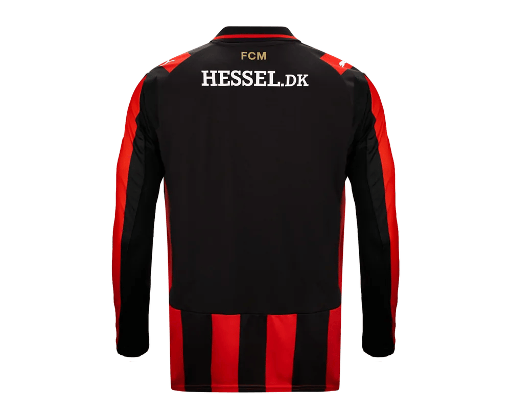 Herren FC Midtjylland 2025/26 Heimlangarmtrikot