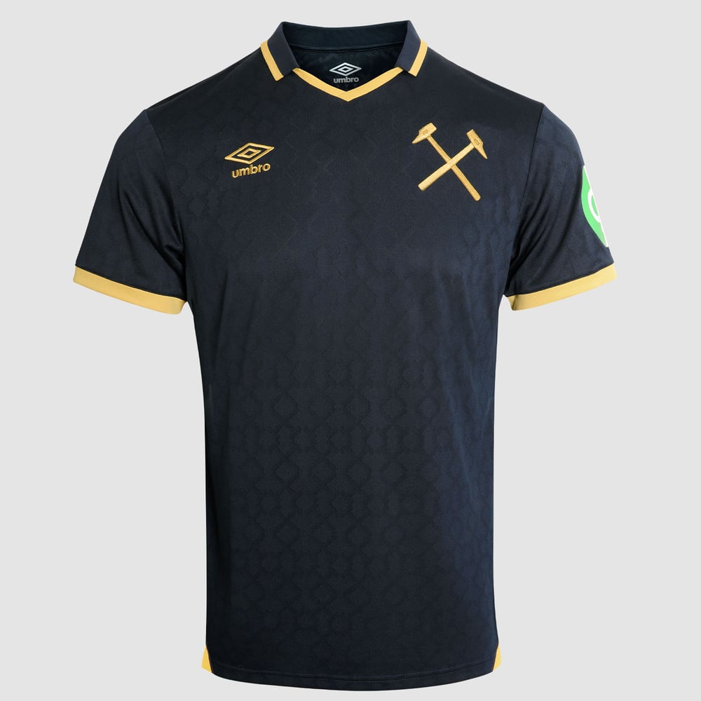 Herren West Ham United 2025/26 Third Trikot Ohne Sponsor
