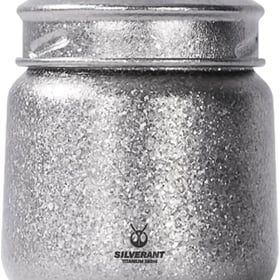 SILVERANT Titanium Tin Box Canister for Tea Coffee Beans Sugar Salt Toothpicks Herb Candy Spices Storage Stackable Case Lid- Crystallized