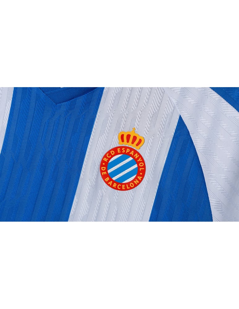 Men's RCD Espanyol 2025/26 Home Long Sleeve Shirt