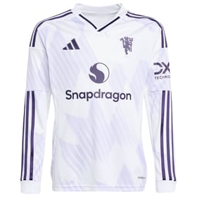 Kinderlangarmtrikot Manchester United Auswärts 2025/26
