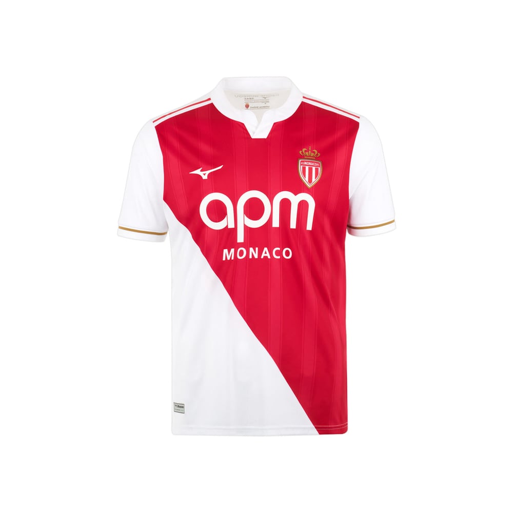 AS Monaco 2025/26 Heimtrikot für Kinder