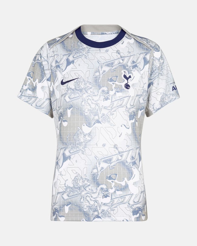 Damen Tottenham Hotspur 2025/26 Heim Aufwärmtrikot