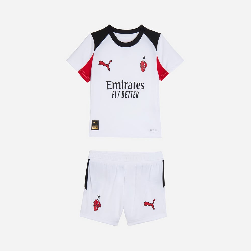 Kinder Milan 2025/26 Auswärts Set