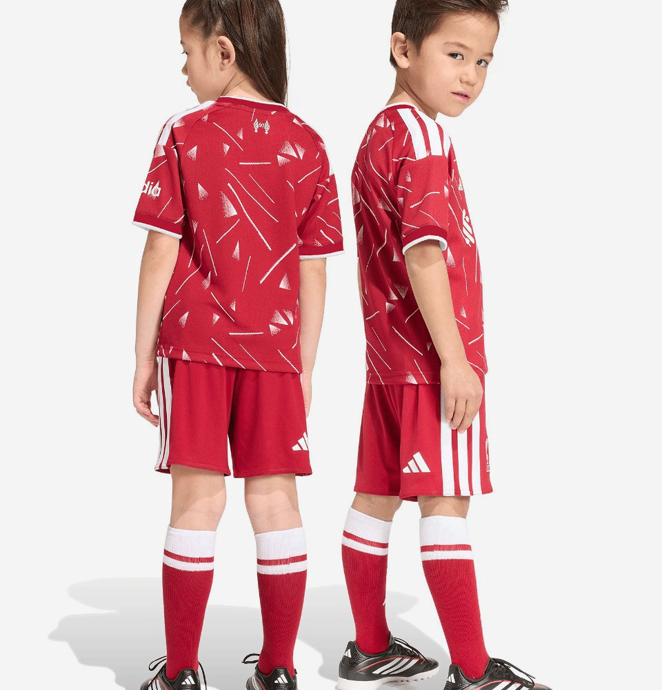 Liverpool 2026/27 Heimtrikot Kinder-Set