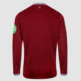 Kinderlangarmtrikot West Ham United Heim 2025/26