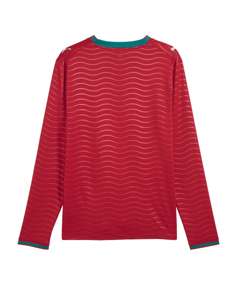 Kid's Portugal 2026 Home World Cup Long Sleeve Shirt