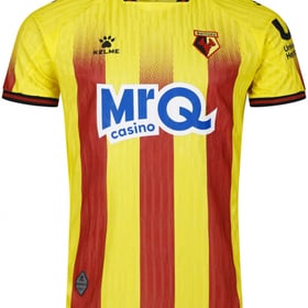 Kinder Watford 2025/26 Heimtrikot mit Sponsor