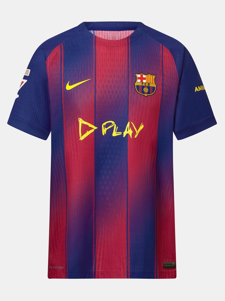 Kinder FC Barcelona x Ed Sheeran 2025/26 Heimtrikot – LAMINE YAMAL #10