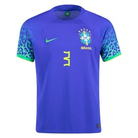 Thiago Silva #3 Brasilien Auswärtstrikot Weltmeisterschaft 2022