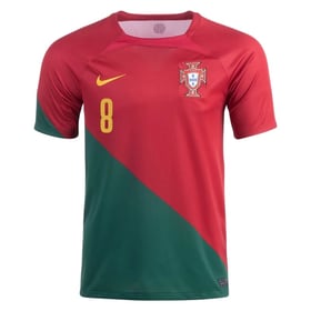 Bruno Fernandes #8 Portugal Heimtrikot Weltmeisterschaft 2022
