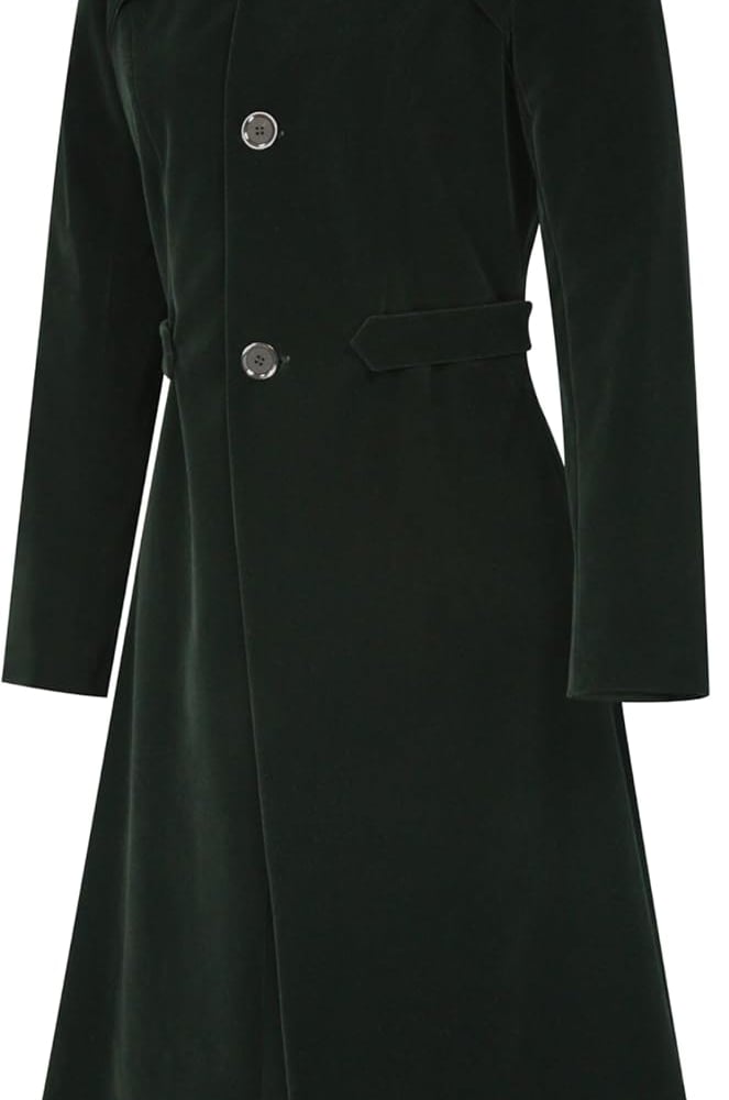 Womens Buckle Velvet Jacket