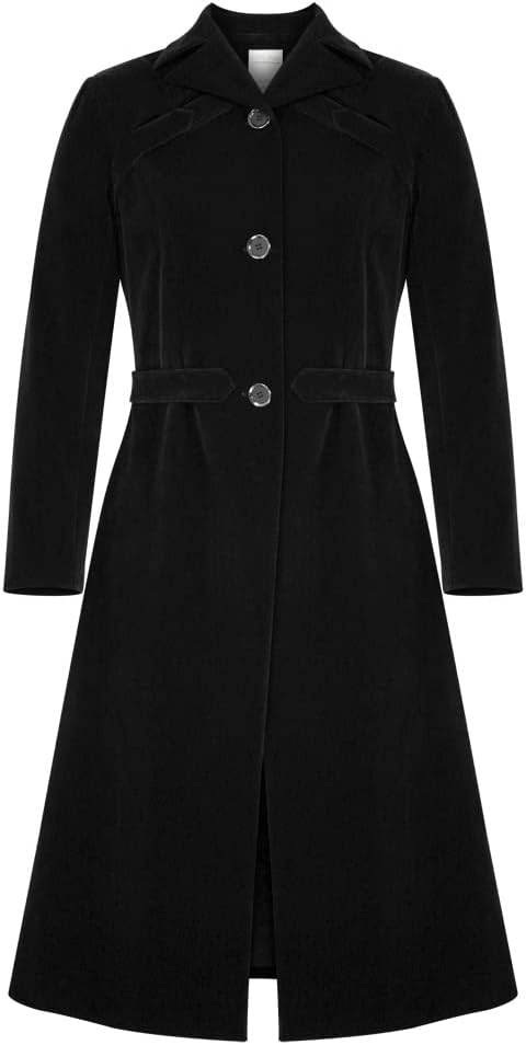 Womens Buckle Velvet Jacket