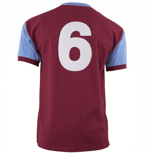 Kinder West Ham United 1958 Retro Bobby Moore Erstes Trikot #6