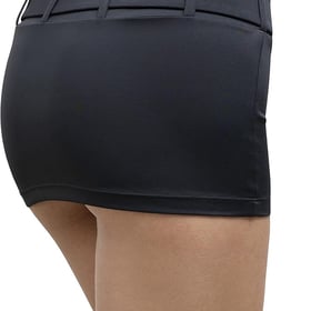 Low Rise, Stretchy, Belted Mini Skirt, Flirty and Fun, Mini Skirts for Women, Women's Low Rise Micro Mini Skirt