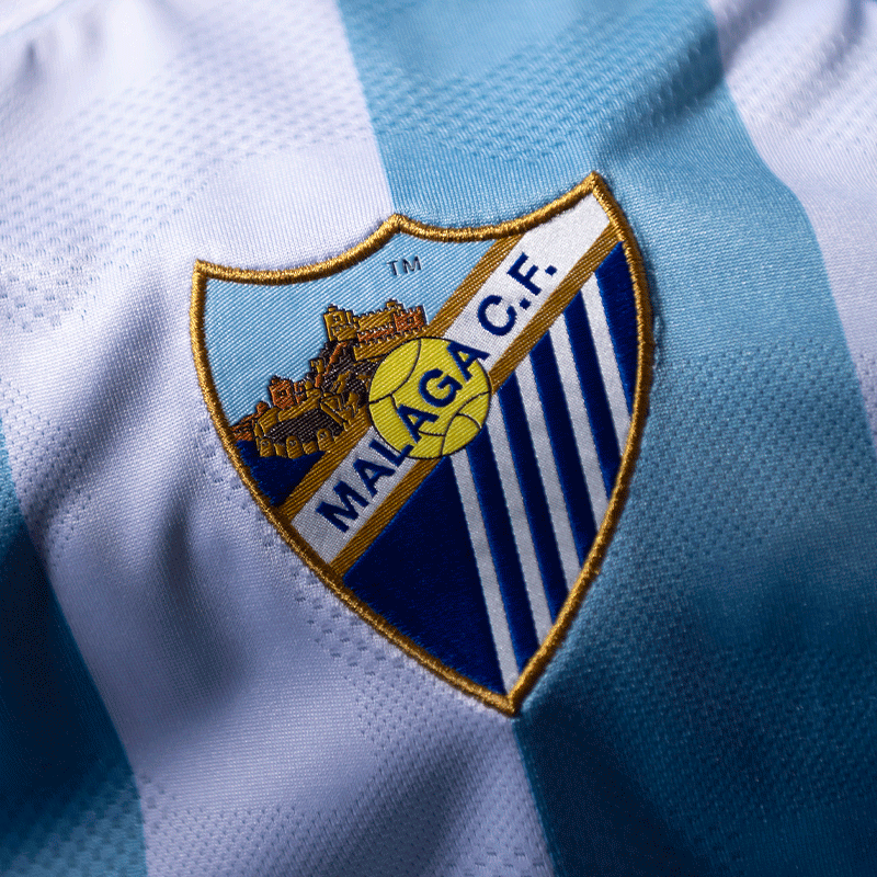 Kinder Málaga CF 2025/26 Heimtrikot