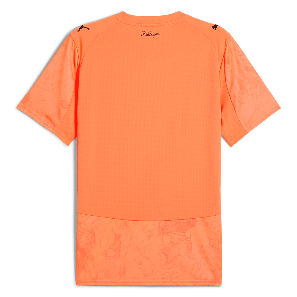 Herren Manchester City 2025/26 KidSuper Trikot - Orange