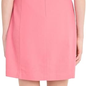 Women's Women's Sleeveless Linen Rayon Mini Dress - Slim Sheath Design - Wedding Guest and Cocktail Dress