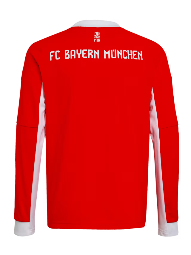 Kinder Bayern München 2025/26 Heimtrikot Langarm