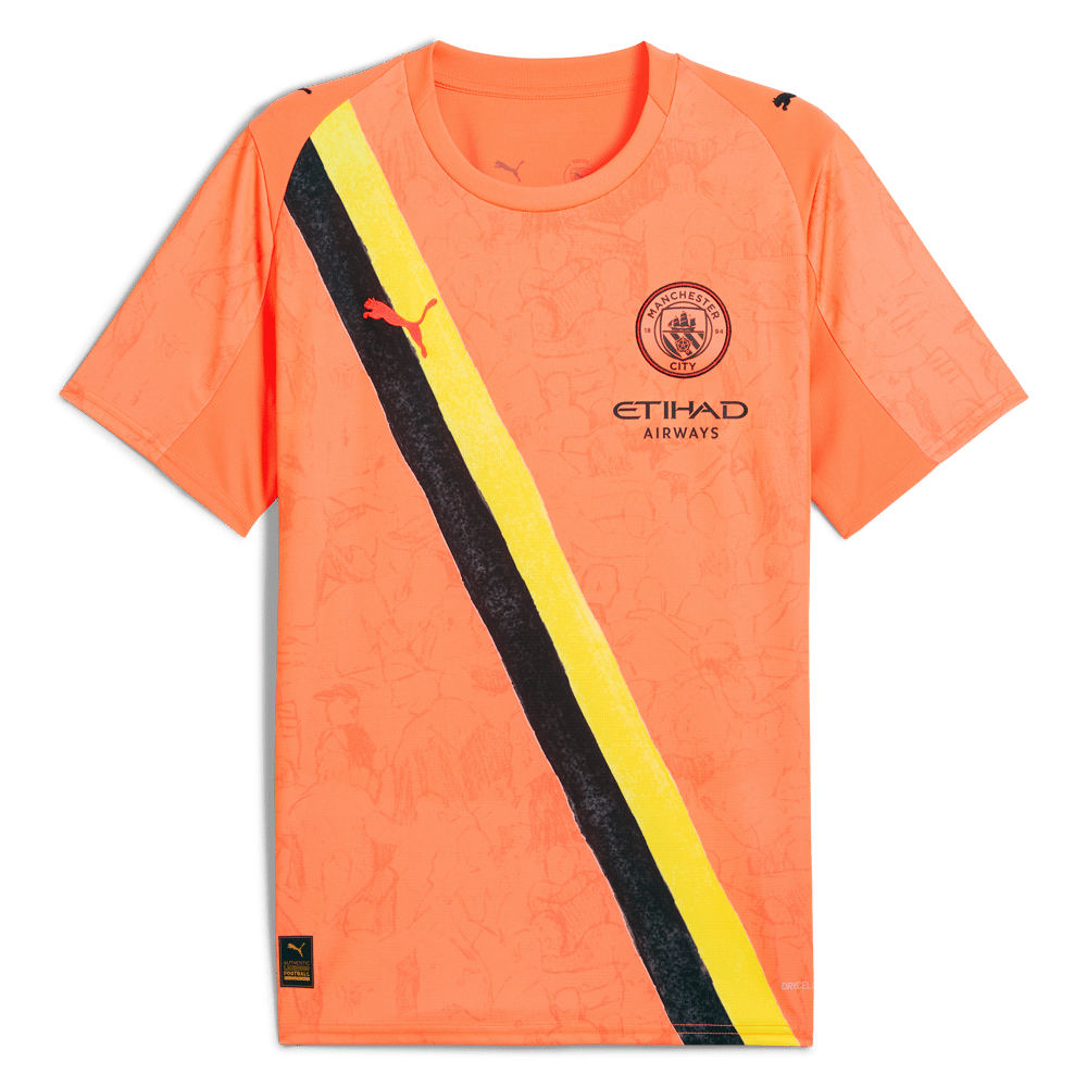 Kinder Manchester City 2025/26 KidSuper Trikot - Orange