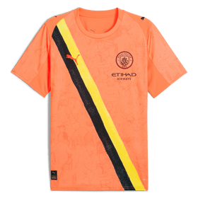 Kinder Manchester City 2025/26 KidSuper Trikot - Orange