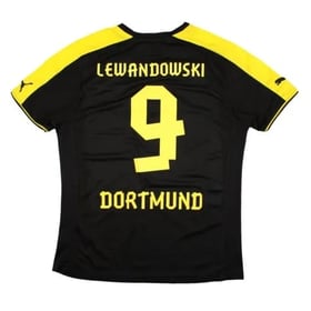 Women's LEWANDOWSKI BVB Borussia Dortmund 2013/14 Away Shirt